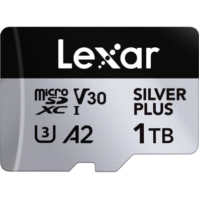 Карта пам'яті Lexar 1TB microSDXC class 10 UHS-I U3 V30 A2 Professional Silver (LMSSIPL001T-BNANG)