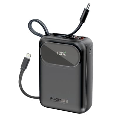 Батарея універсальна Promate 20000mAh PD/35W (powerpod-20.black)