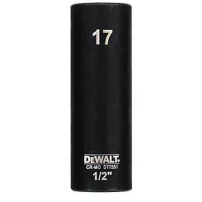 Торцева головка DeWALT IMPACT ударна довга 1/2 х 17 мм (DT7551)