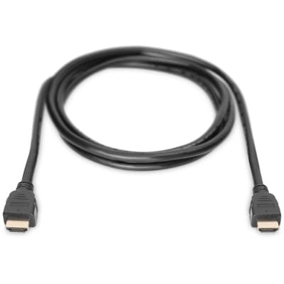 Кабель мультимедійний HDMI M to HDMI M 2.0m Digitus (AK-330124-020-S)