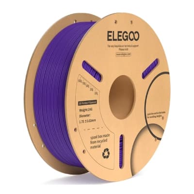 Пластик для 3D-принтера ELEGOO PLA Plus 1кг, 1.75мм, purple (50.203.0234)