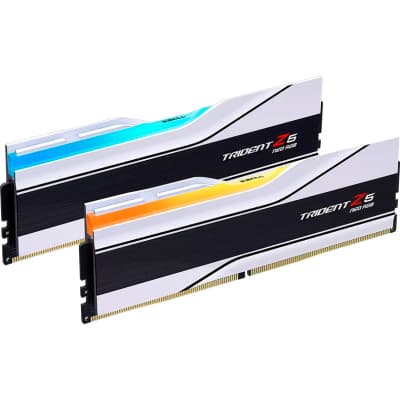 Модуль пам'яті для комп'ютера DDR5 32GB (2x16GB) 6000 MHz Trident Z5 Neo RGB Matte White G.Skill (F5-6000J2836G16GX2-TZ5NRW)