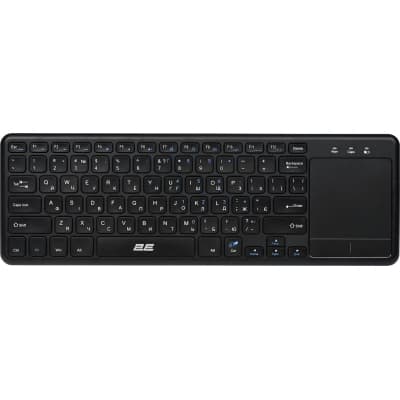 Клавіатура 2E KT100 Touch Wireless UA Black (2E-KT100WB_UA)
