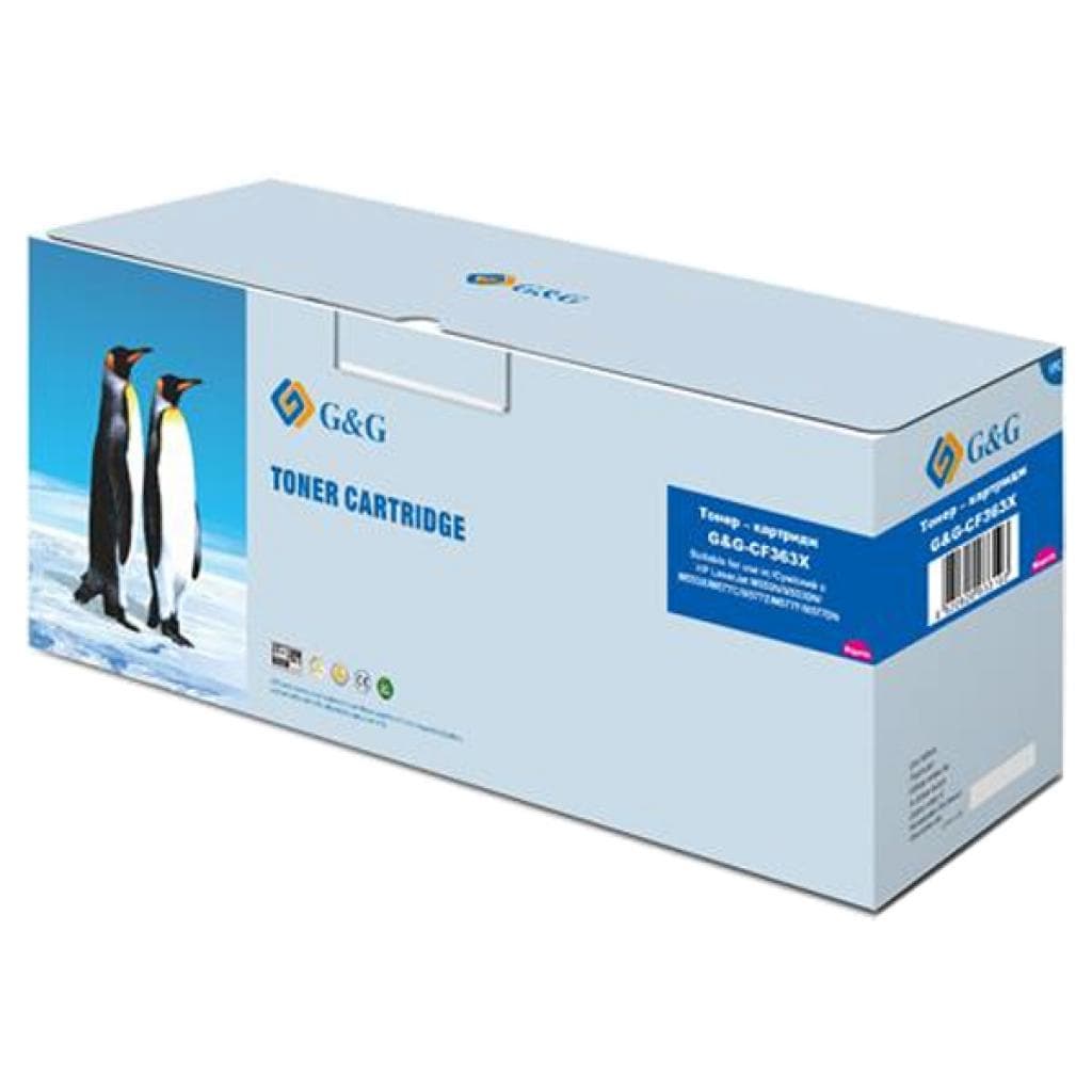 Картридж G&G HP CLJ M552dn/M553dn/n/x Magenta (9.5K) (G&G-CF363X)