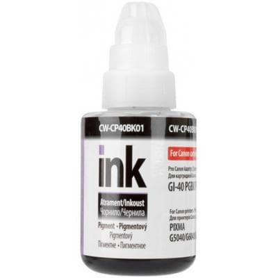 Чорнило ColorWay Canon GI-40 135мл Pigment Black (CW-CP40BK01)