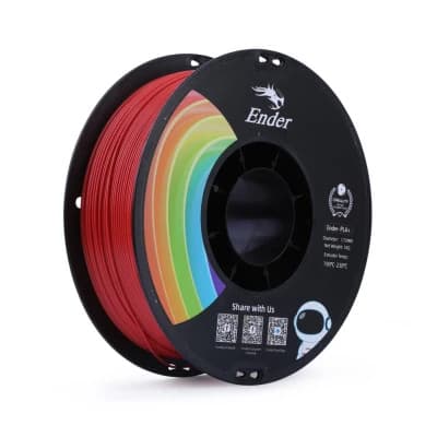 Пластик для 3D-принтера Creality PLA+ 1кг, 1.75мм, red (3301010309)