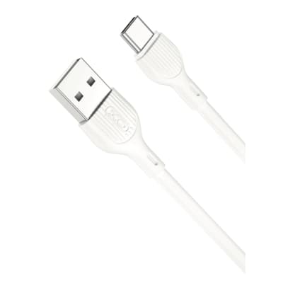 Дата кабель USB 2.0 AM to USB-C 2.0m 2.1A XO (CB-200UC)