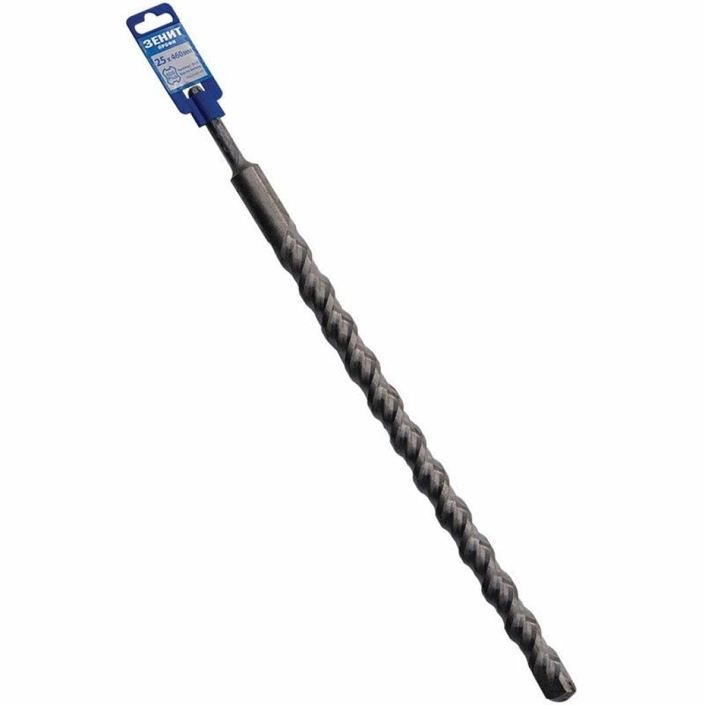 Бур Зеніт "ПРОФІ" SDS-Plus 25x460 мм, спіраль 4S (20025460)