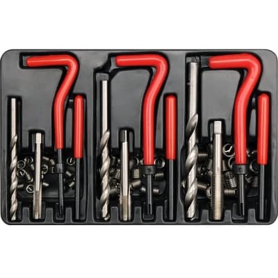 Набір інструментів Yato для ремонту різьби M6х1,0х10,8 мм; М8х1, 25х10, 8 мм; М10х1, 5х13, 5 мм (YT-1769)