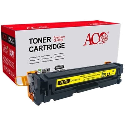 Картридж ACO Canon 055H Yellow, without chip (ACO-CRG-055HYNC)