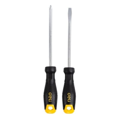 Набір викруток Deli Screwdriver set PH1×100 мм, PH2×150 мм (EDL620002)