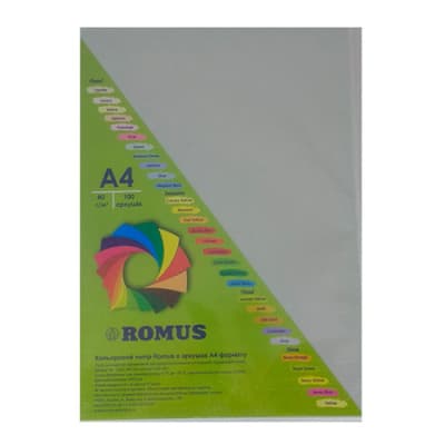 Папір Romus A4 160 г/м2 100sh Gray (R51123)