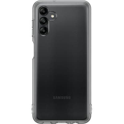 Чохол до мобільного телефона Samsung Samsung A04s Soft Clear Cover Black (EF-QA047TBEGRU)