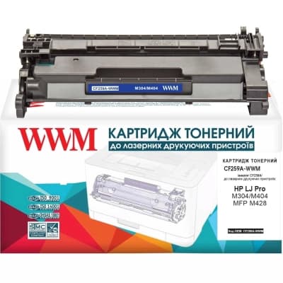 Картридж WWM HP LJ Pro M304/M404/MFP M428 CF259A Black3K (CF259A-WWM)