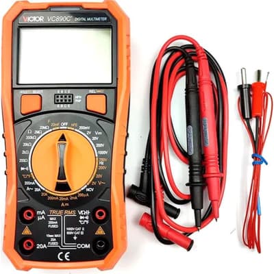 Цифровий мультиметр Victor VC890C, V, A, R, С, F, C/F, NCV (VC890C)