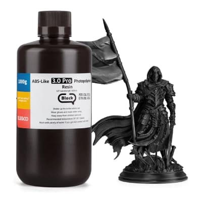 Фотополімерна смола ELEGOO Resin, ABS-like 3.0 1кг, black smoky (50.103.0189)
