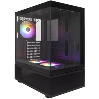 Корпус для ПК 1stPlayer Mi7-A-BK-2F7R-1F7