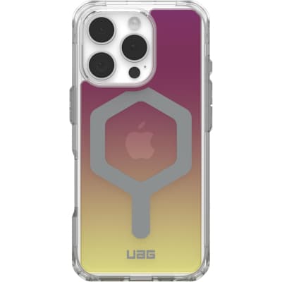 Чохол до мобільного телефона UAG iPhone 16 Pro Plyo Magsafe LE Maroon/Yellow Ombre (114480114780)