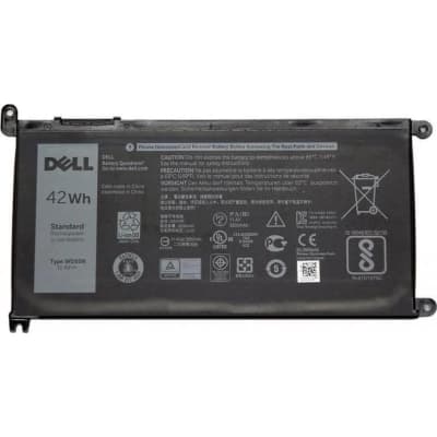 Акумулятор до ноутбука Dell Inspiron 15-5568 WDX0R, 42Wh (3500mAh), 3cell, 11.4V, Li-ion (A97307)