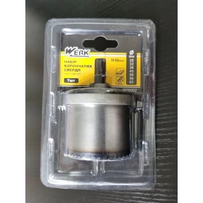 Коронка Werk корончатих 7 предметів , 25-32-38-45-50-56-63 мм "2" (101841)