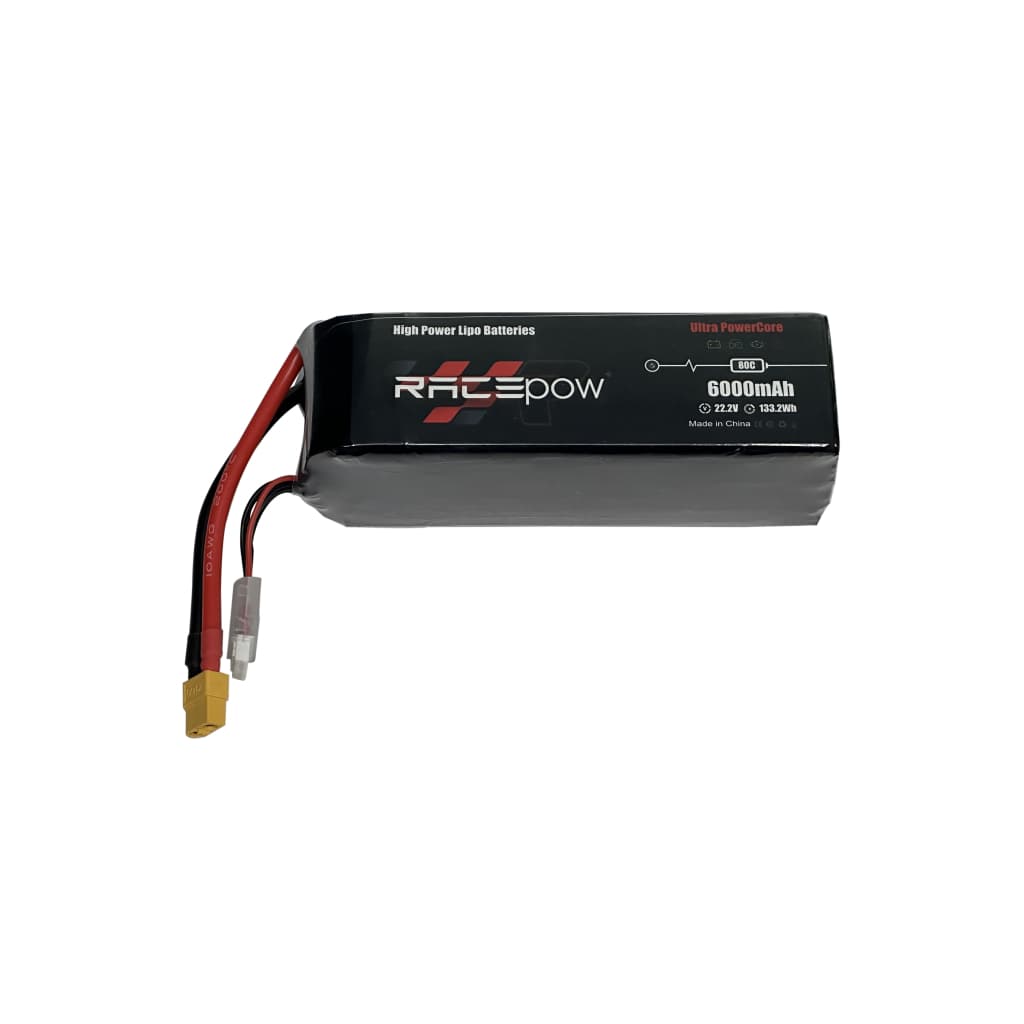 Акумуляторний блок RacePow 6000mAh 6S 80C (6000mAh-6S-80C)