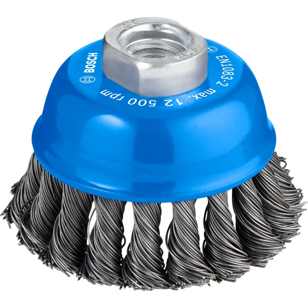 Щітка для електроінструменту Bosch Professional чашкова, сталь, 75мм, 0.5мм, M14 (1.608.622.029)