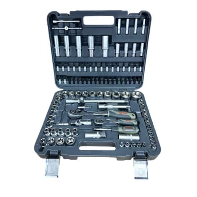 Набір інструментів GTM 108шт. 1/2-1/4" 4-32мм, кейс (GTS-108)