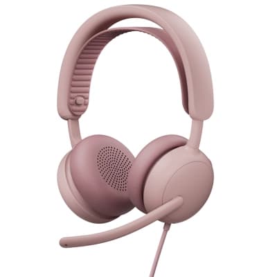 Навушники Logitech Zone Wired 2 USB Rose (981-001620)