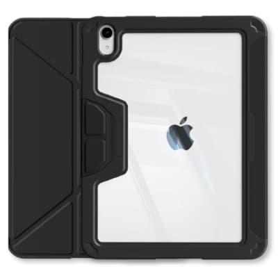Чохол до планшета BeCover Rugged Origami Transparent Apple iPad 10.9" (2022/2024) / iPad (A16) 2025 11" Black (714966)
