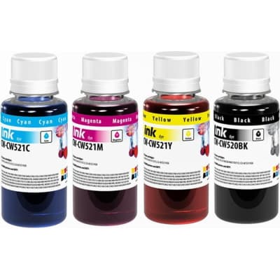 Чорнило ColorWay Canon PG-510/CLI521 (4х100) BK/С/M/Y (CW-CW520/CW521SET01)