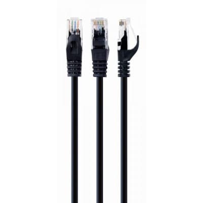 Патч-корд 1.5м UTP cat 6 CCA black Cablexpert (PP6U-1.5M/BK)