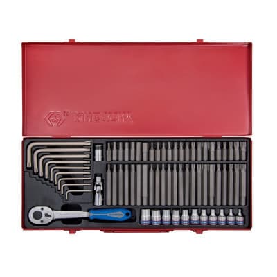 Набір інструментів KING TONY біт і головок 3/8" 69 шт (5169PR)