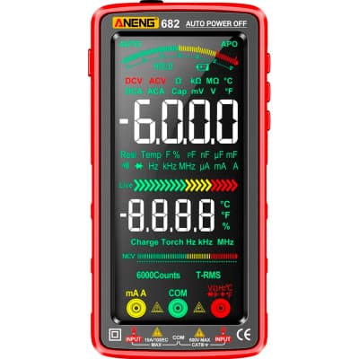 Цифровий мультиметр ANENG AN-682, V, A, R, C, T, F (AN-682)