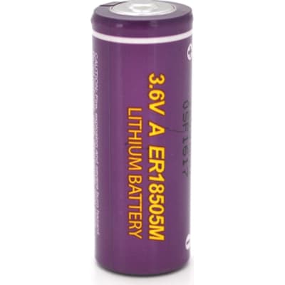 Батарейка ER18505M (size A), 3.6V 3200mah, Lithium, shrink PkCell (ER18505M)