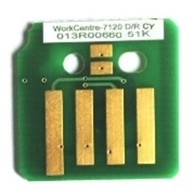Чип для картриджа Xerox WC7120/7125, 013R00660 Cyan, DRUM АНК (70263956)