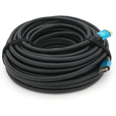 Кабель мультимедійний HDMI M to HDMI M 15.0m V2.0 4Kx2K black Merlion (YT-HDMI(M)/(M)4KV2.0-15m/19121)