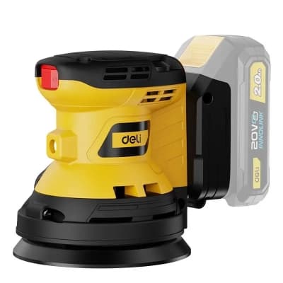Шліфувальна машина Deli 20V, 125 мм (без АКБ та ЗП) (EDC891Z)