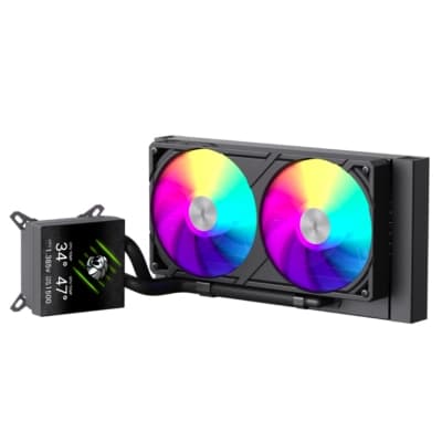 Система рідинного охолодження Gamemax GLACIER 240 LCD BK