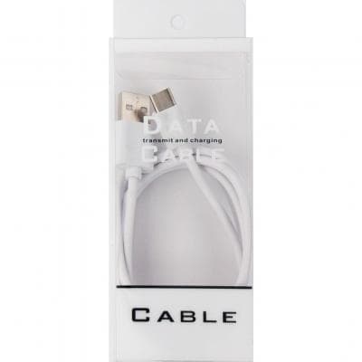 Дата кабель USB 2.0 AM to USB-C 1.0m white Dengos (PLS-TC-WHITE)