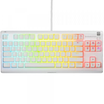 Клавіатура SteelSeries Apex 3 TKL USB UA White (64819)