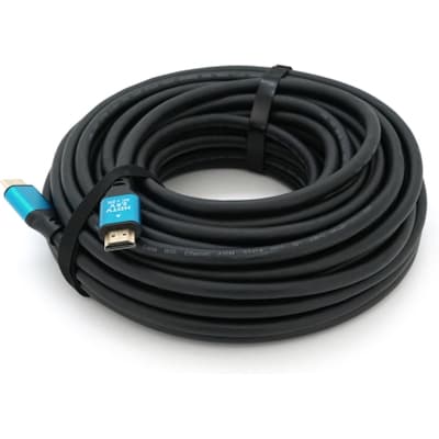 Кабель мультимедійний HDMI M to HDMI M 20.0m V2.0 4Kx2K black Merlion (YT-HDMI(M)/(M)4KV2.0-20m/19122)
