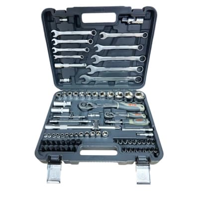 Набір інструментів GTM 82шт. 1/2-1/4" 4-32мм, кейс (GTS-082)