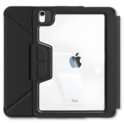 Чохол до планшета BeCover Rugged Origami Transparent Apple iPad Air (4/5) 2020/2022 10.9" Black (714967)