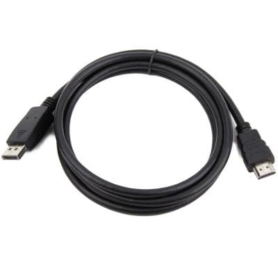 Кабель мультимедійний DisplayPort M to HDMI M 1.0m Cablexpert (CC-DP-HDMI-1M)