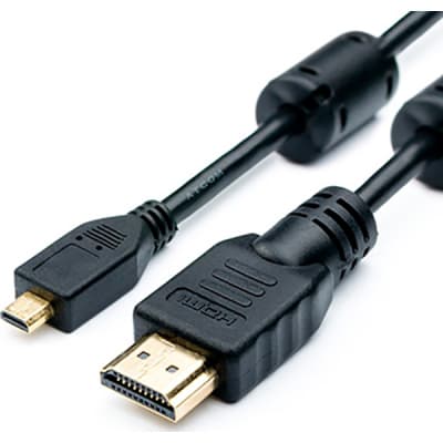 Кабель мультимедійний HDMI M to HDMI micro M 1.0m Atcom (22401)