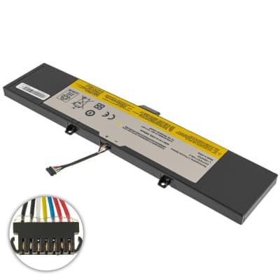 Акумулятор до ноутбука Lenovo IdeaPad Y50-70 L13M4P02, 7400mAh (62Wh), 2cell, 7.7V, Li-ion AlSoft (A71029)