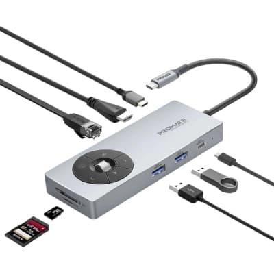 Концентратор Promate USB-C 14-in-1 Promate comandhub-pro (comandhub-pro)