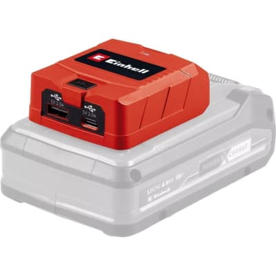Зарядний пристрій Einhell USB акумуляторний TC-CP 18 Li USB A/C - Solo, PXC, 18В, Type-A/Type-C, 2A (4514148)