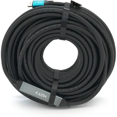 Кабель мультимедійний HDMI M to HDMI M 25.0m V2.0 4Kx2K black Merlion (YT-HDMI(M)/(M)4KV2.0-25m/19123)
