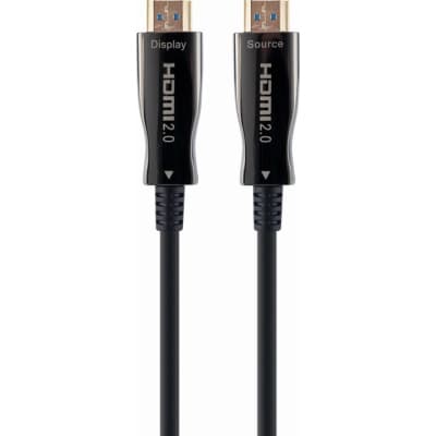 Кабель мультимедійний HDMI M to HDMI M 30.0m V2.0 4K 60Hz AOC Cablexpert (CCBP-HDMI-AOC-30M-02)